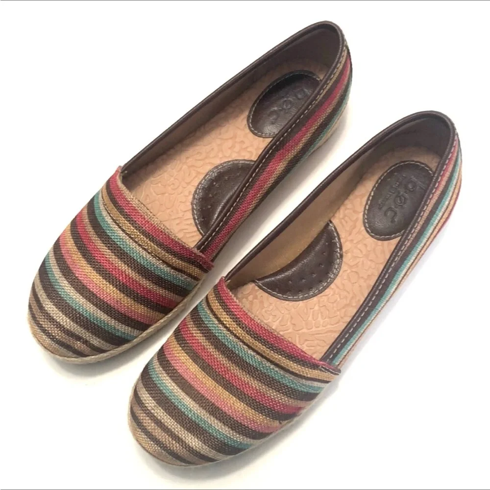 B.O.C Multi-Color Fabric Upper Slip-On Espadrilles size 8